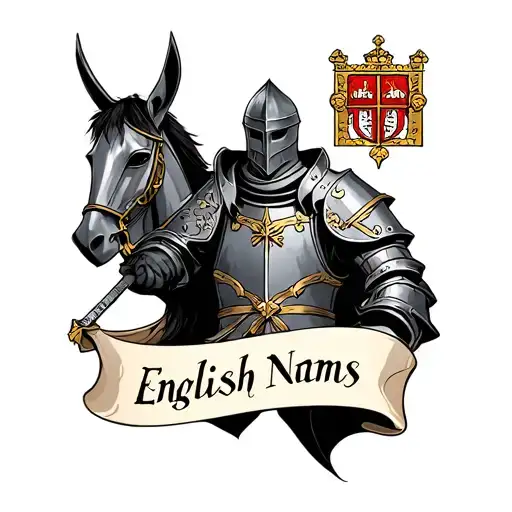 English Knight With Two Names Incorporated