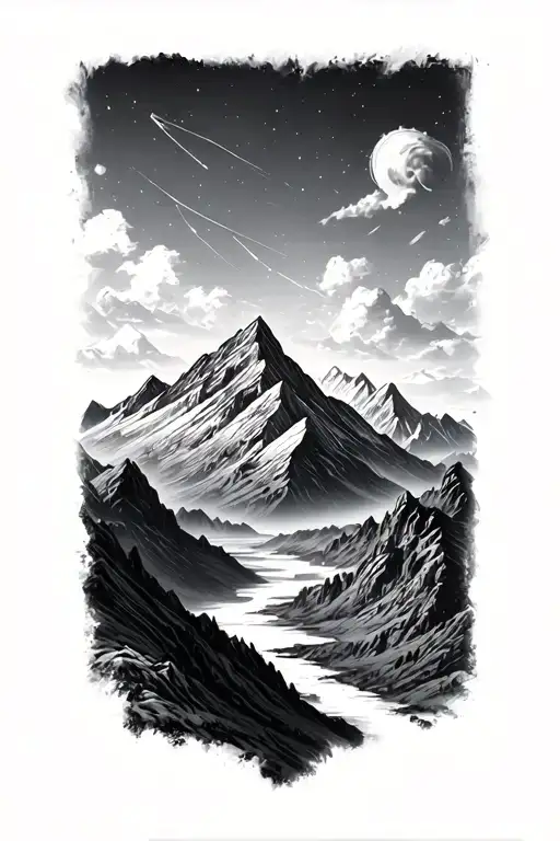 Kailash Mountain Landscape