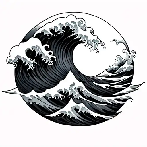 Tattoos Of Waves