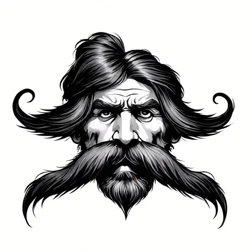 Mustache And National Band