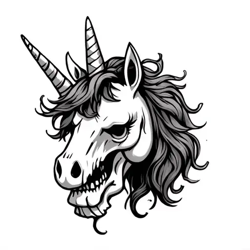 Dead Cartoon Unicorn