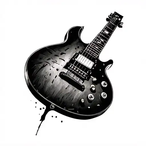 Jason Voorhees Guitar Neck