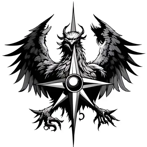 Compass Phenix Demon Angel