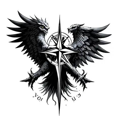 Compass Phenix Demon Angel