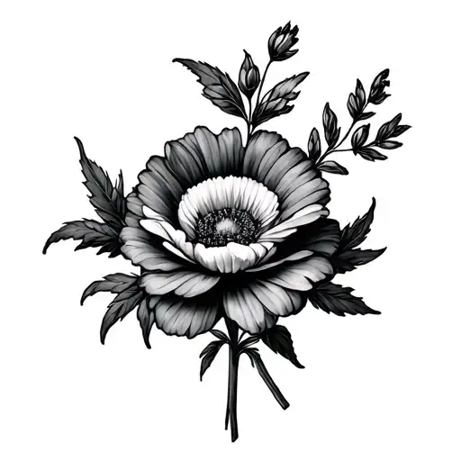 June And July Birth Flower