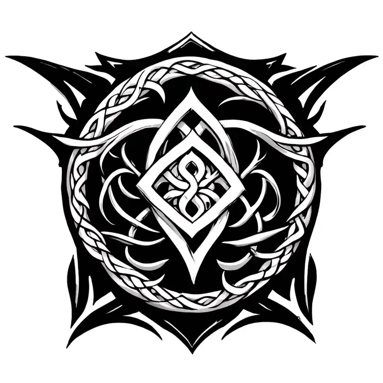 Celtic Tribal Tatto Idea