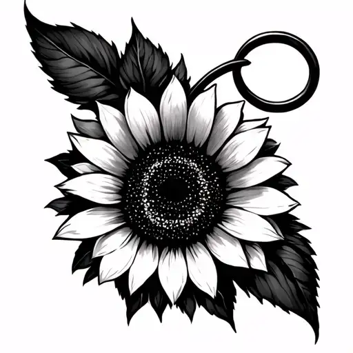 Infinity And Sunflower