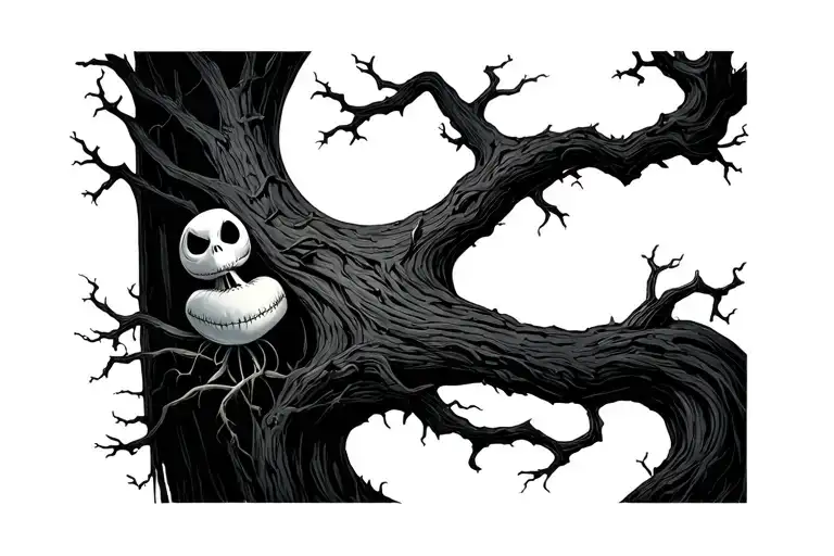 Nightmare Before Christmas Tree