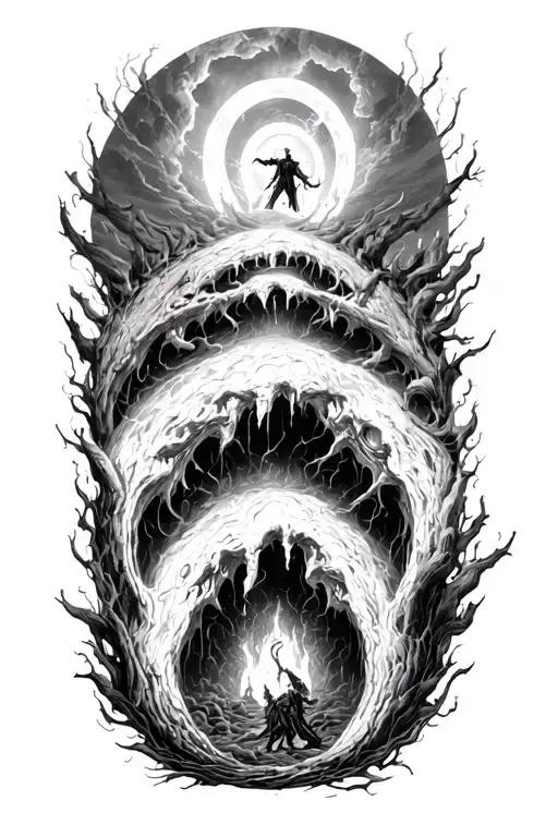 Dante's Inferno 9 Levels Of Hell Towards Heaven