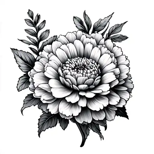 Carnation And Chrysanthemum