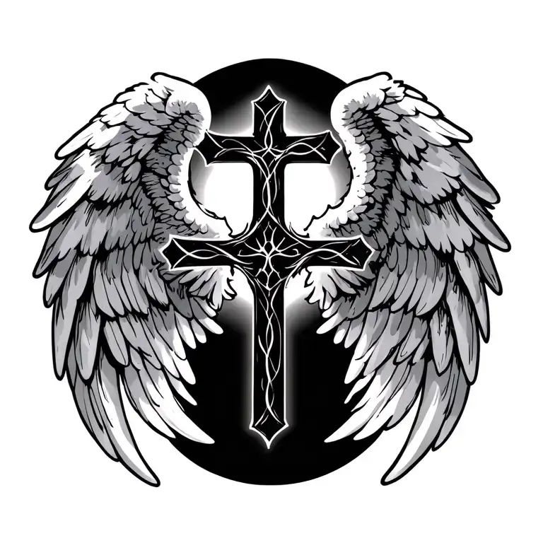 Angel Wings Cross