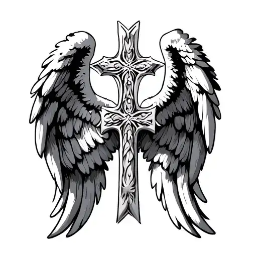 Angel Wings Cross