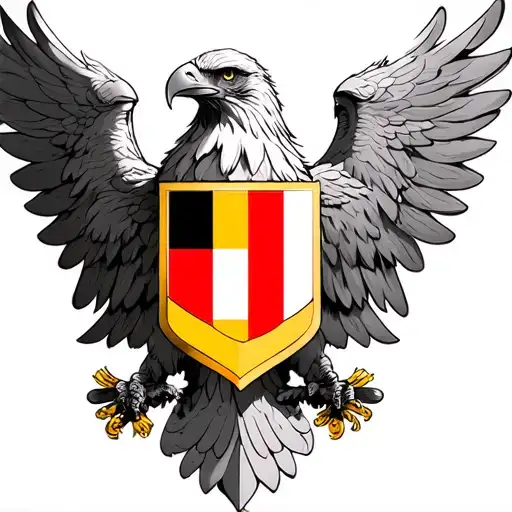 Germany Eagle And Faith