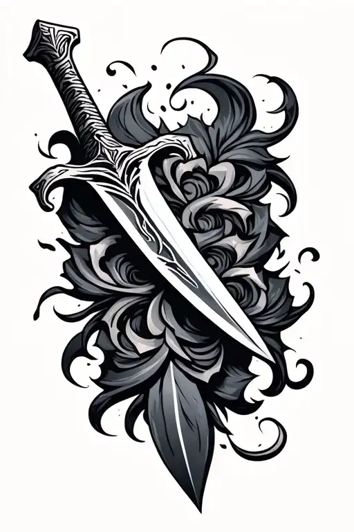 Double-edged Arabic Sword