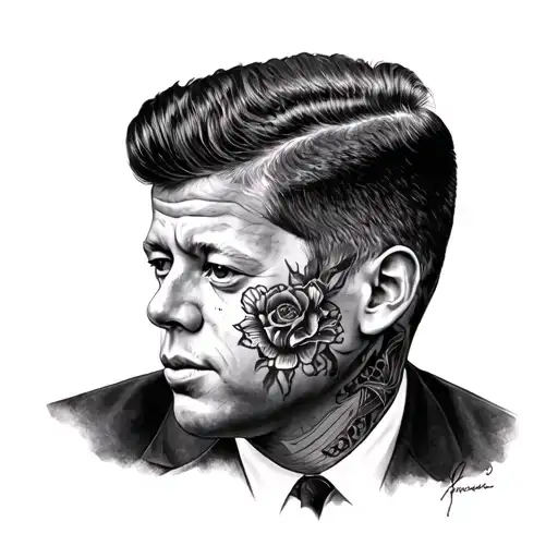 Jfk With Face