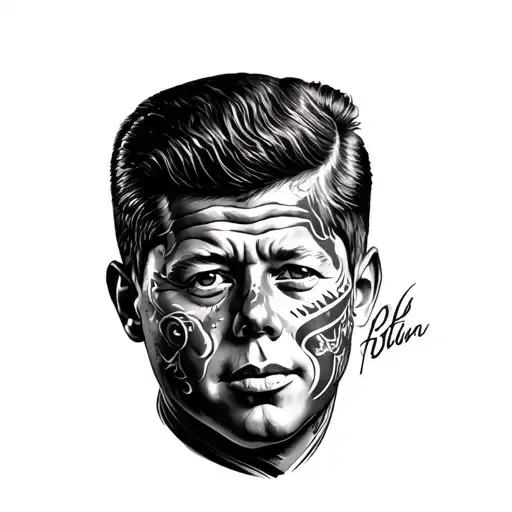 Jfk With Face Tattoos And Rolling Dive