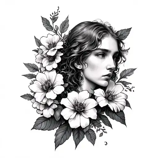 Oberhelman With Flowers Blooming