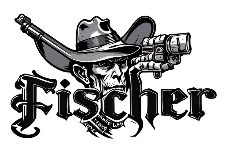 Gangster With Fischer Text