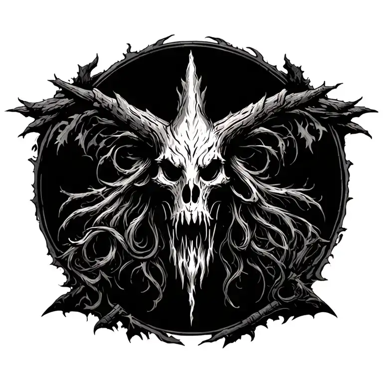 Wood Etch Tattoo Based Off The Lord Of The Rings