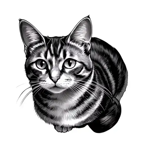 Gentleman Cat Sitting