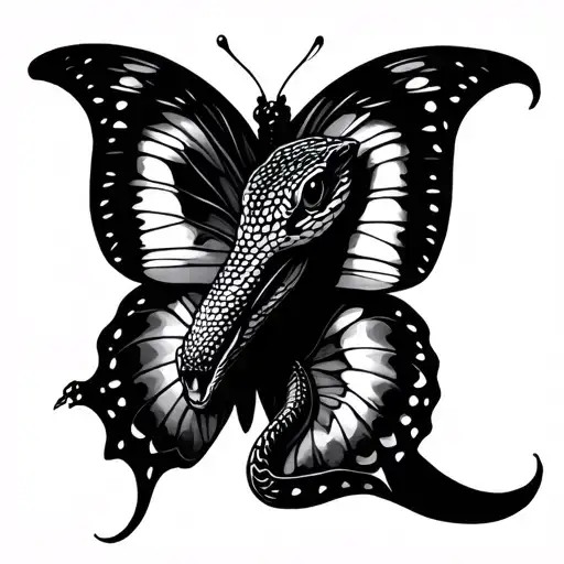 Snake Head Butterfly