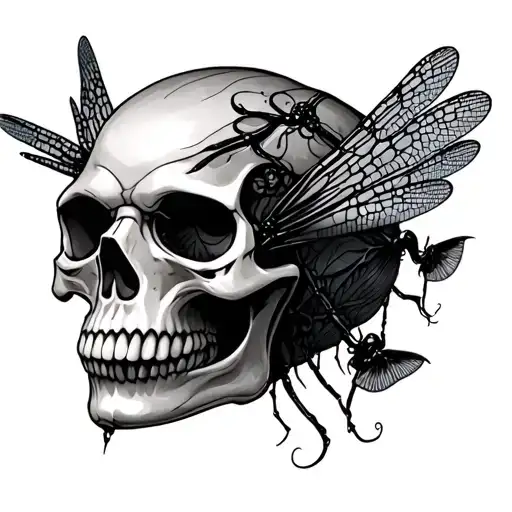 Dragonfly Skull