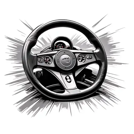 I Want A Tattoo Of A Karting Steering Wheel