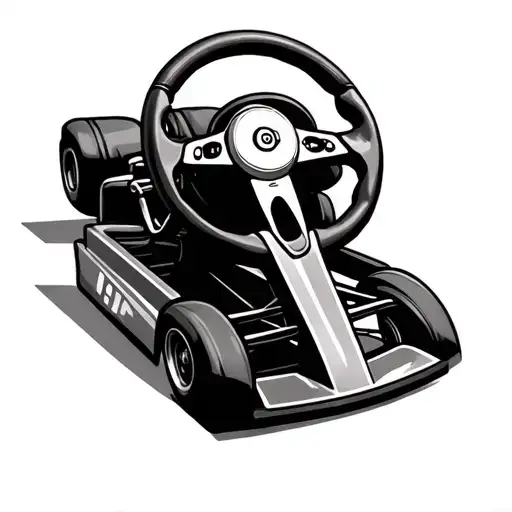 I Want A Tattoo Of A Karting Steering Wheel