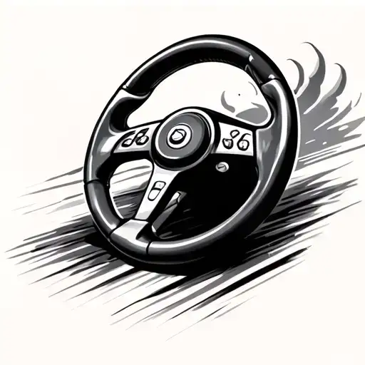 I Want A Tattoo Of A Karting Steering Wheel