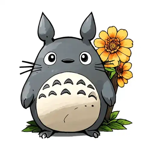 Totoro Cartoon Character