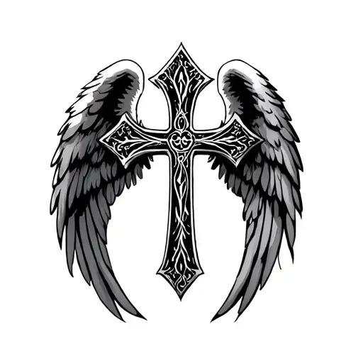 Angel Wings Cross