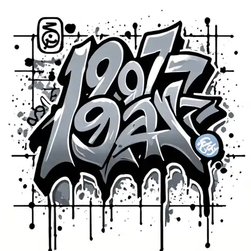 Graffiti Number 1997