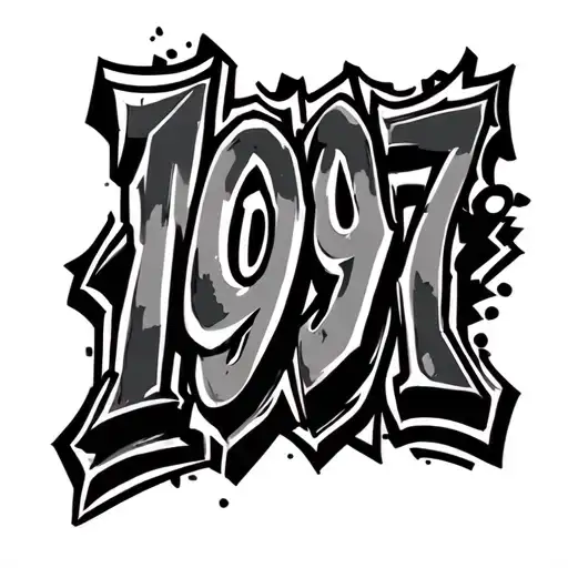 Graffiti Number 1997