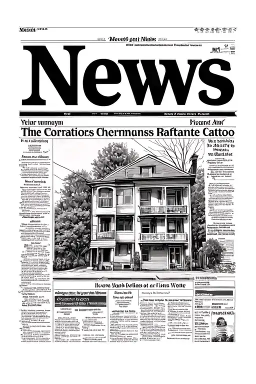 News Paper With Apartments