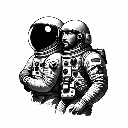 Astronaut And Christian
