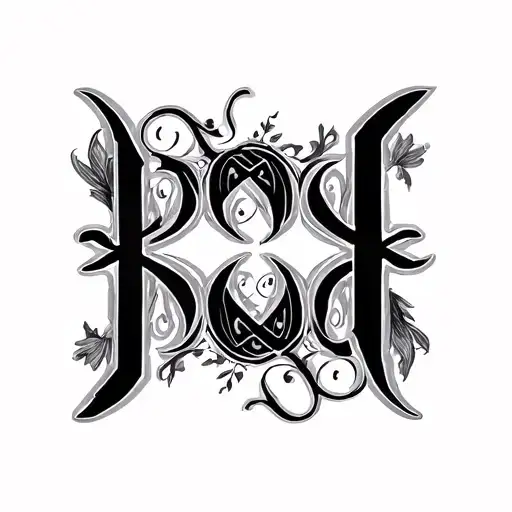 Two Word Ambigram Generator