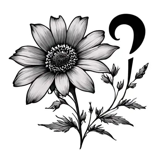 The Word Wildflower With A Semicolon As The I