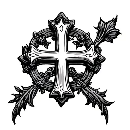 Catholic Cross Goth