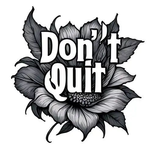 Don't Quit