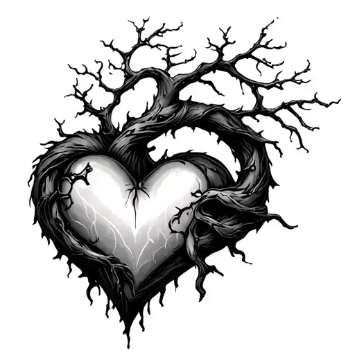Poison Tree Wrapped Around A Heart