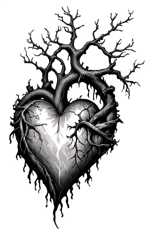 Poison Tree Wrapped Around A Heart