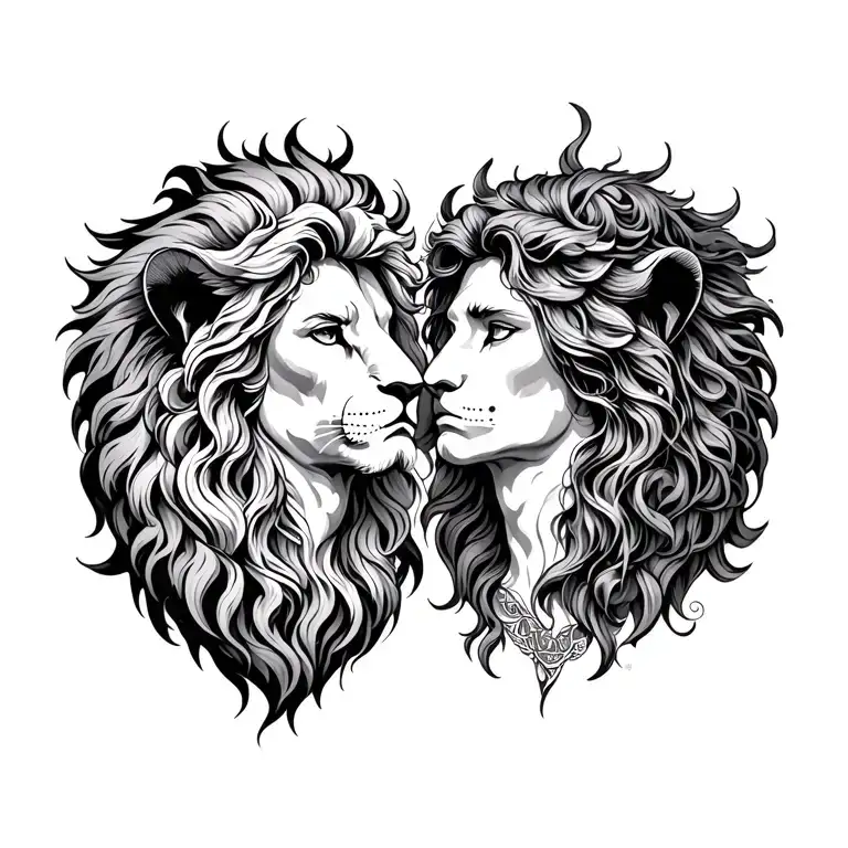 Leo And Virgo Wirth A Cross