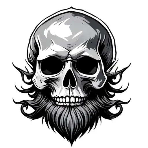 Bearded Skull