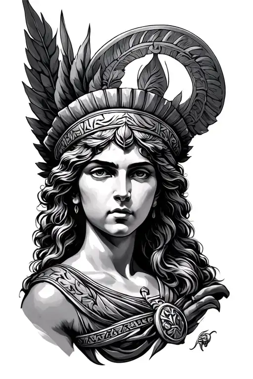 Greek God Athena