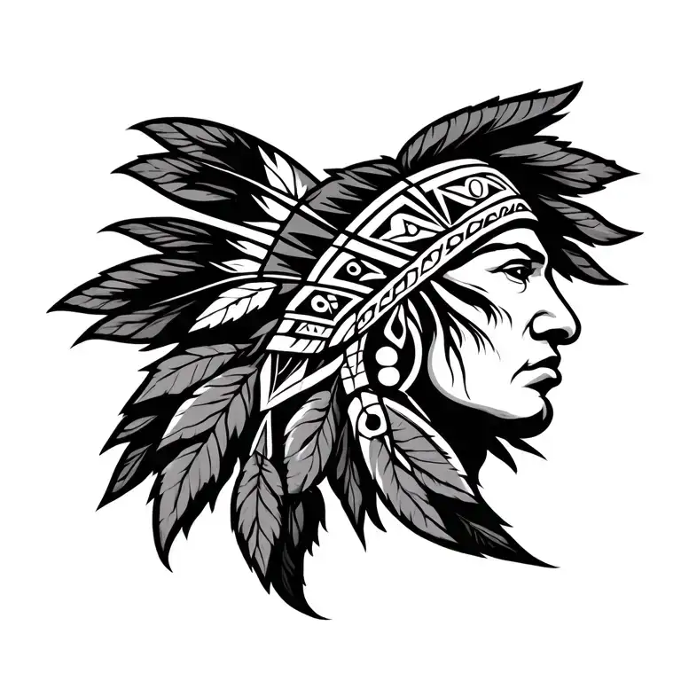 Traditional Native American Tribal Inspired