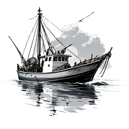 Shrimping Boat