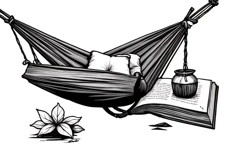 Hammock And Book