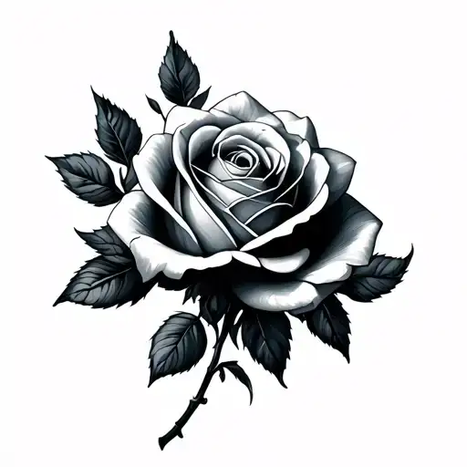 Minimalist Gemini That Looks Like A Top View Of A Rose