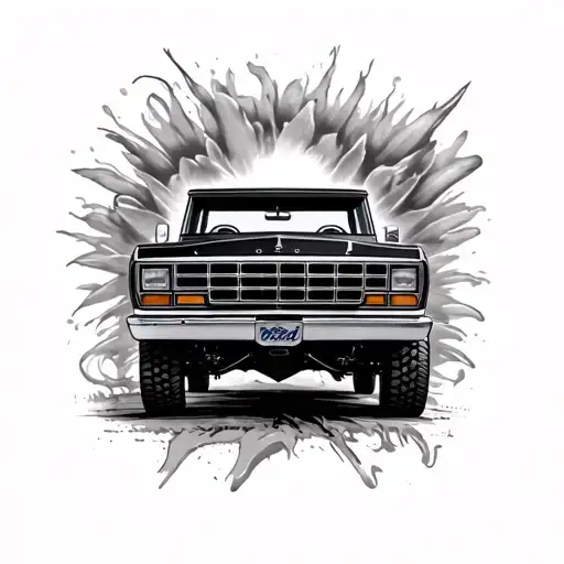 Tattoo Ford 1979 F-150