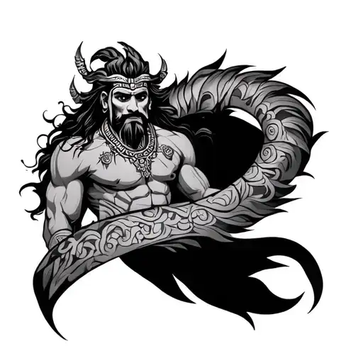 Legend Kirtimukh Arm Band